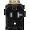 Hubbell Wiring Device-Kellems Straight Blade Receptacle, 5-20R, 20 A, 125V AC, 2 Pole, 3 Wire, Flush Mount, Grounded HBL5362BL - alternate 3